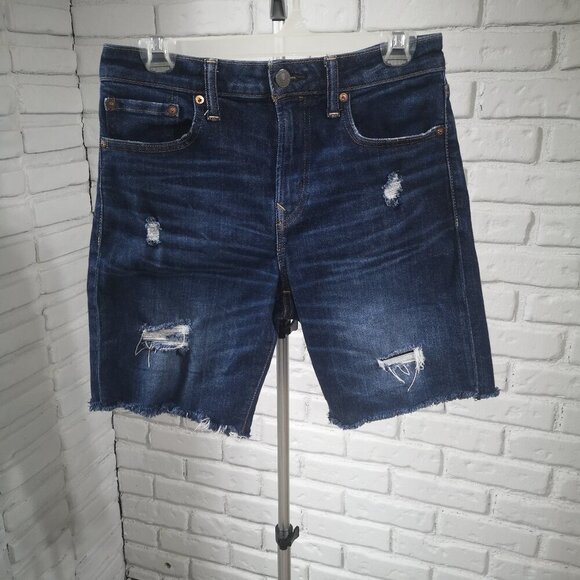2 / $30.00 - American Eagle Ne(x)t Level Ladies Size 28 Athletic Fit Jean Shorts - Picture 1 of 12